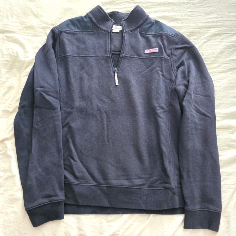 Vineyard Vines Navy Shep Shirt L